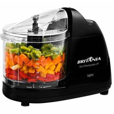 Imagem de Mini Processador de Alimentos Britania 2P 360 ML 220V ~ 50/60 HZ - Pre