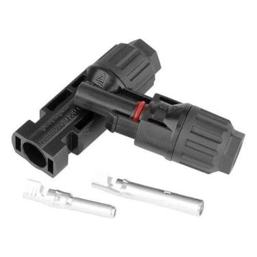 Imagem de Conector MC4 Snetec 30A 1000V Painel Solar Par Macho e Fêmea