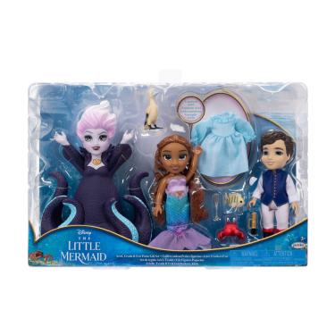 Imagem de A Pequena Sereia - Set De Bonecas Com Ariel, Ursula E Eric