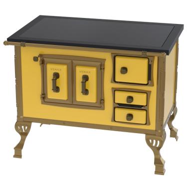 Imagem de Fogao a Lenha Venax GII n 2 Colonial Premium Amarelo SE