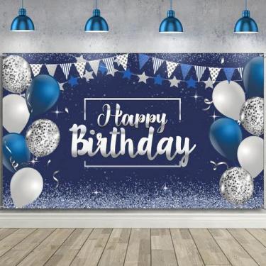 Imagem de Decorações de aniversário, pano de fundo, tatuagem, feliz aniversário,