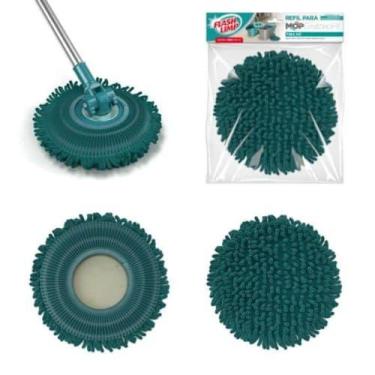 Imagem de Refil p/ MOP Giratório Fit Tira Pó Odyssey Flash Limp