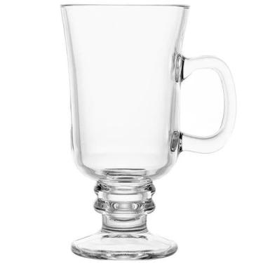 Imagem de Conjunto 6 taças de vidro para cappuccino Lyor 115 ml