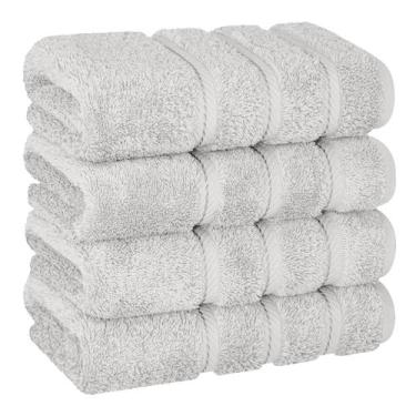 Imagem de Conjunto de toalhas de mão American Soft Linen Luxury 100% algodão 600