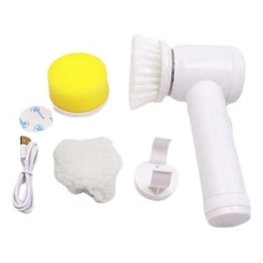 Imagem de Escova Elétrica Giratória 5 Em 1 Recarregável - Shopbr