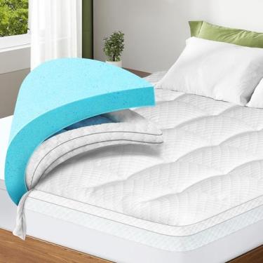 Imagem de Topper de colchão VALUXE Dual Layer Memory Foam Queen Size