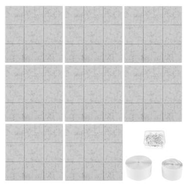 Imagem de ZJRDYYK Pacote com 8 painéis à prova de som para parede, painéis de espuma acústica, painéis de absorção de som para estúdio de som, gravação de podcast, sala de TV, salas de jogos e escritórios