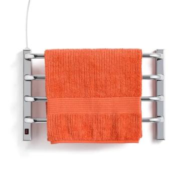 Imagem de Toalheiro Térmico Pequeno Cromado 220v Fio Superior Esquerdo