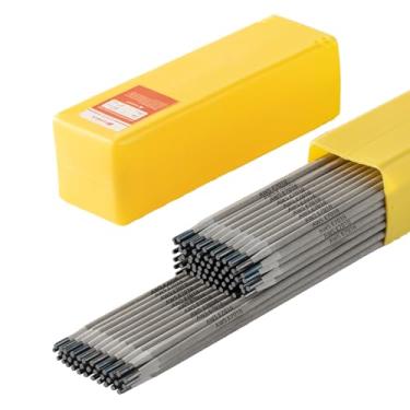 Imagem de TECWELD Hastes de solda E7018 1/20.3 cm 1 kg - Eletrodos de aço carbono com baixo respingo e fácil remoção de escória para soldagem ARC, reparo doméstico, construção