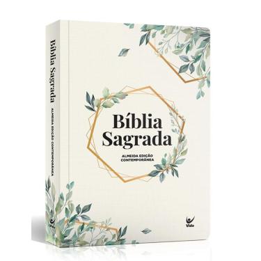 Imagem de Biblia Aec Capa Semiluxo Folhagem