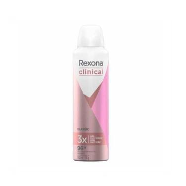 Imagem de Desodorante Antitranspirante Aerossol Rexona Feminino Clinical Clean 1