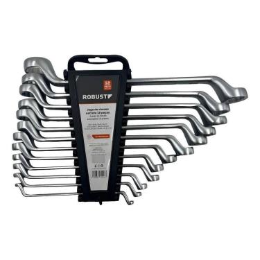 Imagem de 2X Jogo Chaves Estrela 6-32Mm Kit 12 Peças Profissional Robu