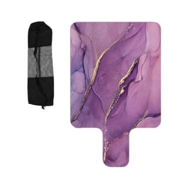 Imagem de Generic Pilates reformador esteira toalha pilates reformador capa pilates reformador almofada esteira de pilates para reformador para ginásio, roxo