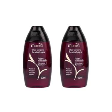 Imagem de Kit 2 Óleo Corporal Ameixa Negra Muriel - 100ml