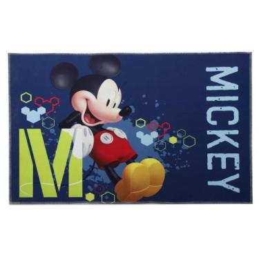Imagem de Tapete Infantil Jolitex Personagens Menino Menina Oficial, Mickey