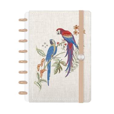 Imagem de Caderno Iscool Disc Inteligente 80 Folhas Entrepontos Araras Pequeno P