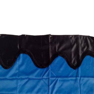 Imagem de Cortina Cetim Divisoria Teto Baixo - Azul - TWT