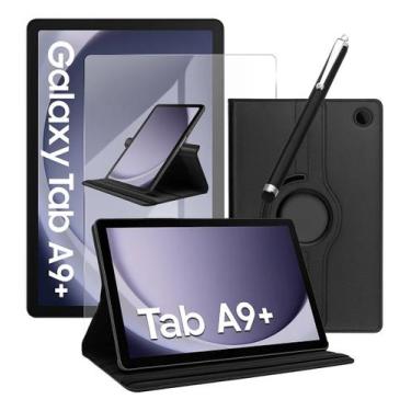 Imagem de Kit Capa Giratória, Película E Caneta Touch Galaxy Tab A9+ - OTEMU, So