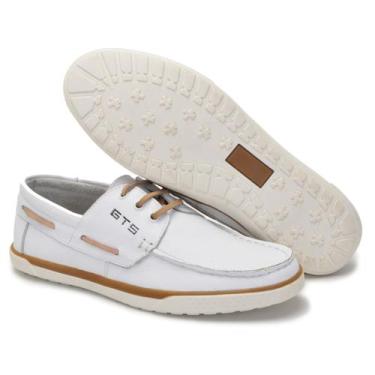 Imagem de Sapato Masculino Dockside Casual Em Couro Sapato Casual Com Conforto E