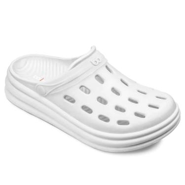 Imagem de Babuche Feminino Clog Zen Branco Boaonda 2176-110-006