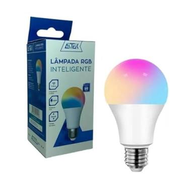 Imagem de Lâmpada Inteligente Mais Potente 15W Smart Color RGB Wifi Elgin compatível com Alexa