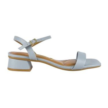 Imagem de Sandália Vizzano Salto Bloco Baixo Tira Fina