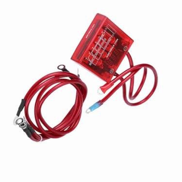 Imagem de GLOGLOW Estabilizador de Tensão para Economia de Combustível de Carro, Eficiência de Ignição Aprimorada, Reduz o Consumo de Combustível para Caminhões, Ajuste Universal (Vermelho)