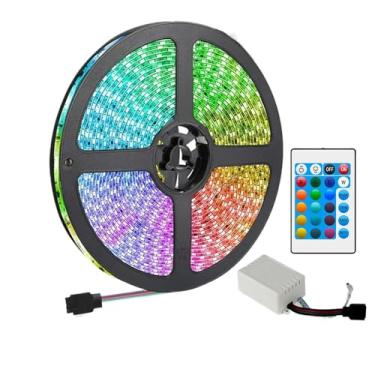 Imagem de Fita LED RGB 3528 ULTRA Colorida 5m a 15m | 12V Bivolt(2,RGB-Com Fonte)