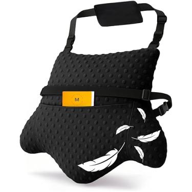 Imagem de MOYOAMA Travesseiro de histerectomia pós-cirurgia para recuperação de histerectomia essenciais - Travesseiro de cirurgia para abdômen, travesseiro abdominal pós-cirurgia, travesseiro de recuperação de