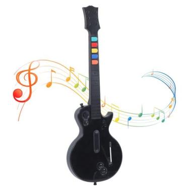 Imagem de Jogo Guitar Controller para Wii Guitar Hero para Wii - plplaaoo