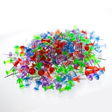 Imagem de Tachinhas Officemate 35710, cores sortidas, 200 unidades