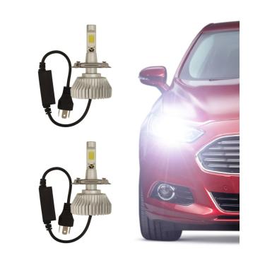 Imagem de Kit Lâmpadas Super Led H4 6000k Branca