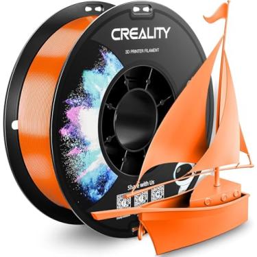Imagem de Filamento Impressora 3d CR-PETG Creality - 1KG 1,75mm - Laranja 3301030047