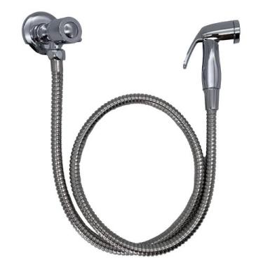 Imagem de Ducha Higiênica Banheiro Cromada Acionamento 1/4 De Volta - Smart DEPO