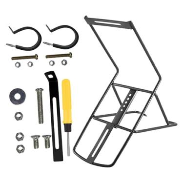 Imagem de Dynwave Suporte de carga para bicicleta, suporte dianteiro para bicicleta, para bagageiro, para porta-malas para compras ao ar livre, aÇo