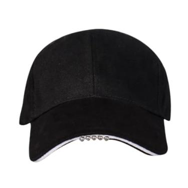 Imagem de Vaveren Boné de beisebol, farol, chapéu de pesca para homens, pai, marido, pesca, Preto