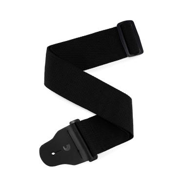 Imagem de D'Addario Accessories Tira para baixo - Tira para guitarra para jogadores de baixo - Almofada interna - Preta - 74T000