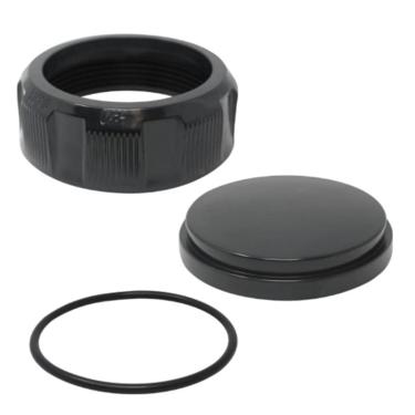 Imagem de Delushaka Tampa de limpeza de célula de sal 1 peça R0523000 substituição de conjunto de tampa de drenagem de filtro de piscina para Zodiac Jandy Série CS/DEV/CV/CL Filtro de piscina Aquapure Salt Cell