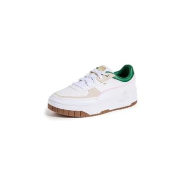 Imagem de PUMA Cali Dream Preppy Court Tênis feminino, branco-videira e rosa pérola, 41