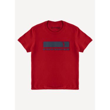 Imagem de Camiseta Estampada Aleatory Infantil Riper Vermelha-Masculino