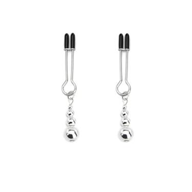 Imagem de Braçadeiras corporais para mulheres, corrente corporal, anéis de mamilo, sem piercing, bola ajustável, contas, joias modernas, Plástico, Sem Pedra Preciosa