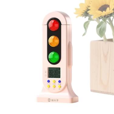 Imagem de rizadores Visuais de Semáforo para Sala de Aula,Material De Gestão De Para Cozinha - Despertador Para Confeitaria - Para Pais Professores Crianças Sala De Aula Jardim De Infância Casa