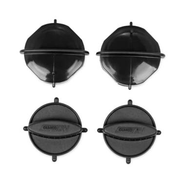 Imagem de Camco Tampas de armazenamento de mangueira de esgoto Repl 39754 (2 esgotos e 2 baionetas), ensacadas