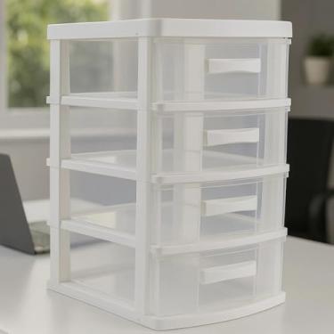 Imagem de Gaveteiro Gavetas Armário Multiuso em Plástico Reforçado Utilidades