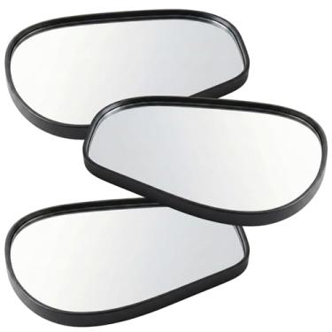 Imagem de Kit 3 Pçs Bandeja Decorativa Espelhada Lavabo Difusor Banheiro Aparador Organizador de Objetos Sala (Orgânica Preta - Mod D)