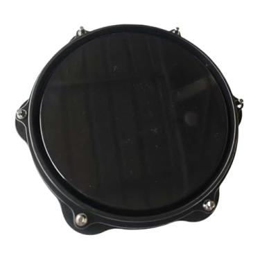 Imagem de MERIGLARE Pad de prática de bateria com 19,2 cm de diâmetro, silencioso, ideal para treinamento de estudantes e bateristas profissionais.
