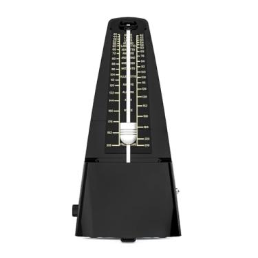 Imagem de Quanmin Metrônomo mecânico para piano, guitarra, bateria, violino, saxofone músico - Batida sonora alta com controle de tempo, metrônomo para músicos de crianças e adultos