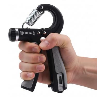 Imagem de Hand Grip Ajustável Profissional 5-60kg com Contador Digital Fortalecedor Premium para Mãos, Dedos e Antebraço Ideal para Fitness e Reabilitação Cores Sortidas