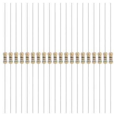 Imagem de YOKIVE 200 peças 1/4W (0,25 Watts) 68 Ohm 5% de resistor de filme de carbono, resistor fixo único de filme de carbono | Ótimo para dispositivos eletrônicos DIY, placas de circuito, sensores