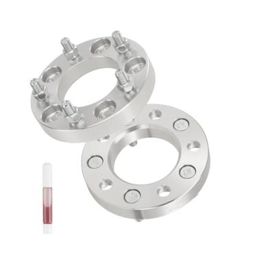 Imagem de AUTOSITY Espaçadores de roda 5 x 5 2,5 cm para Astro, Safari, furo do cubo de 87,1 mm e pinos de 1/5.1 cm x 20, espaçadores forjados reais de 5 lug, 2 peças